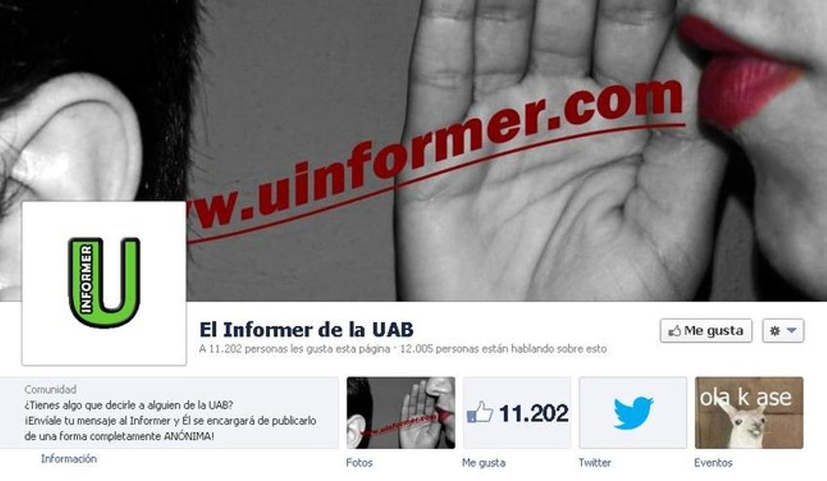 La portada del ’Informer’ de la UAB La portada del ’Informer’ de la UAB