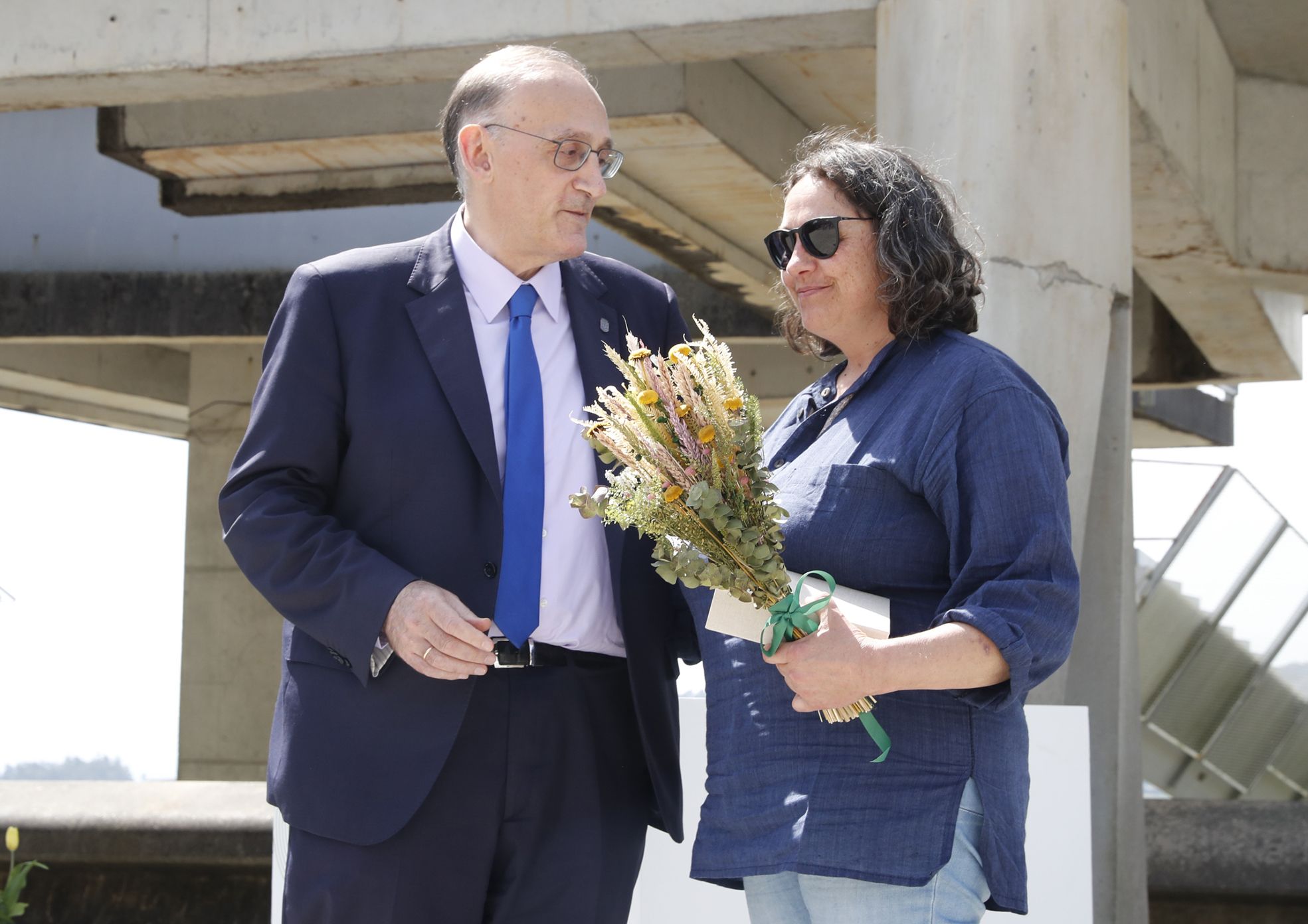 Reigosa y la pareja de Manuel Ramos.