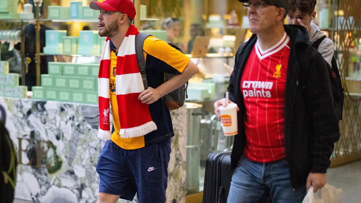 El ambiente antes de la gran final en París