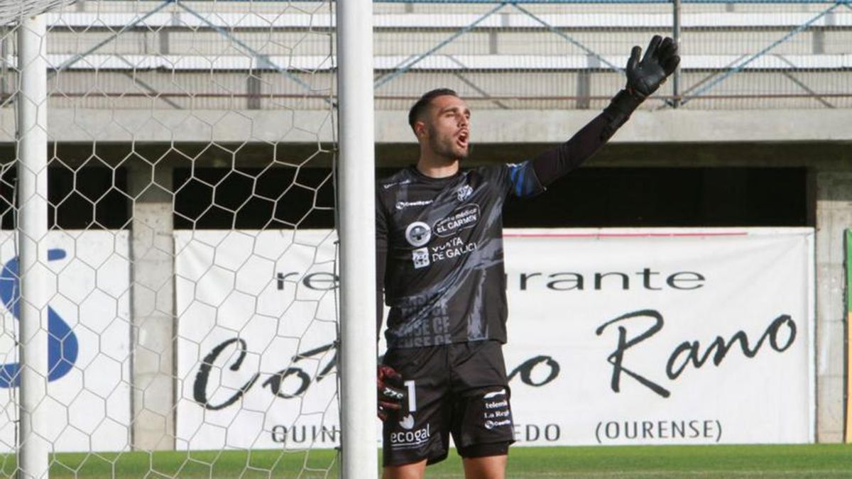 Raúl Marqueta, nuevo portero del Pontevedra CF.