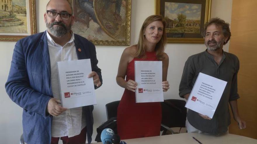 Marco, Nomdedéu y Del Señor firman 418 medidas para transformar Castellón