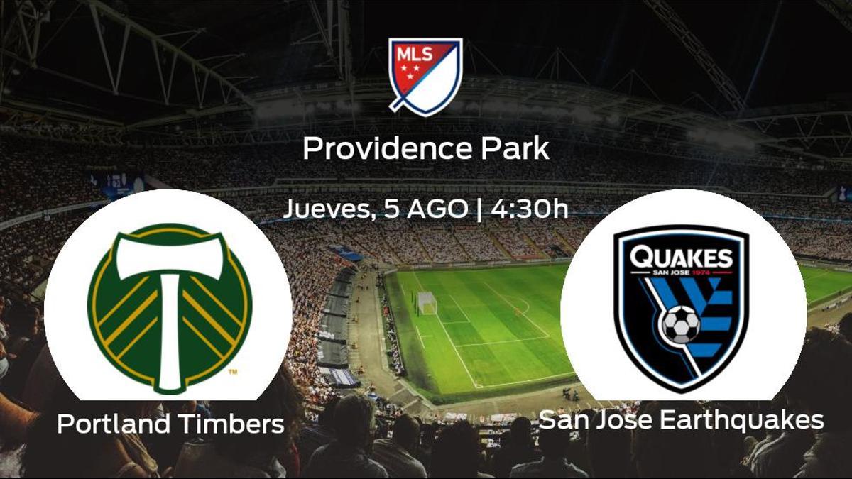 Jornada 23 de la Major League Soccer: previa del encuentro Portland Timbers - San Jose Earthquakes