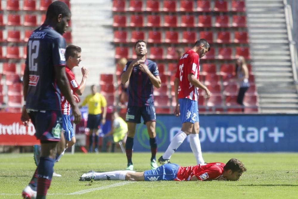 JORNADA 4. GIRONA 0- OSCA 0 - Poques idees i menys encert- El Girona s'ennuega contra l'Osca a Montilivi després de perdonar a la primera part i diluir-se completament en una mala segona.