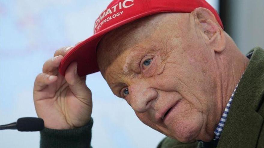 Niki Lauda evoluciona de forma muy satisfactoria de su transplante de pulmón