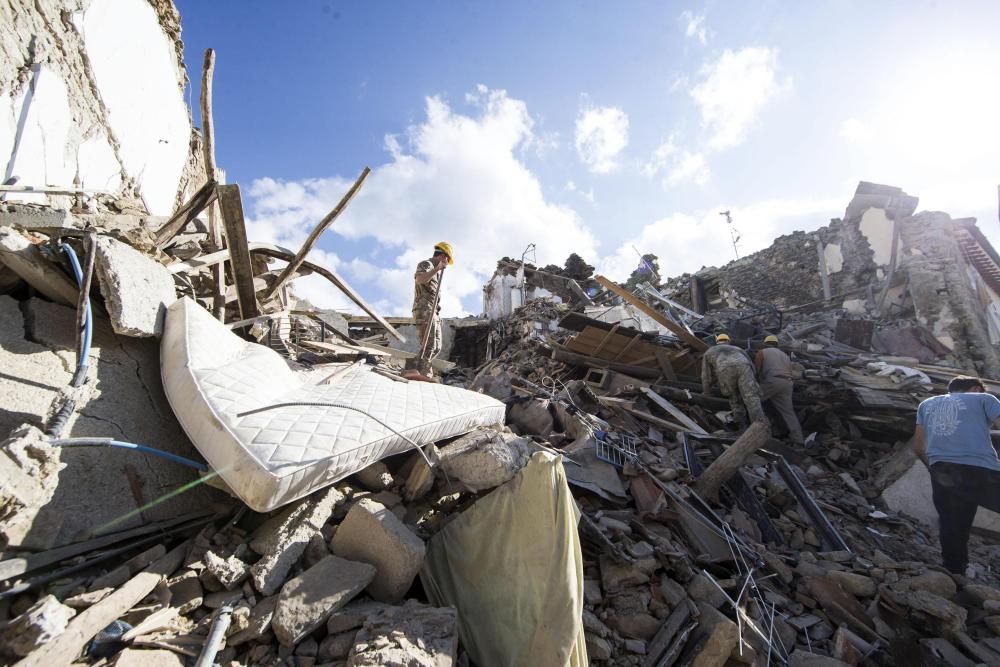 Terremoto en el centro de Italia