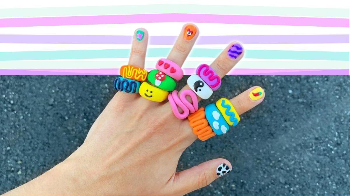 Los anillos 'chunky' que arrasan en Instagram son de Gummy Pieces