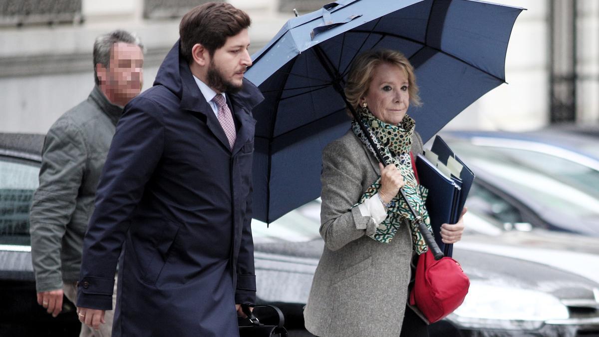 La expresidenta de la Comunidad de Madrid Esperanza Aguirre.