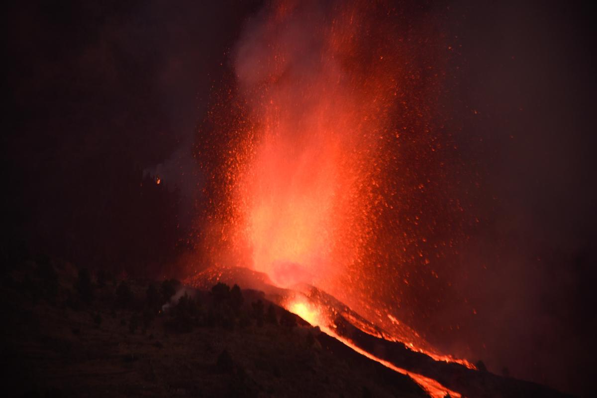 L'erupció del volcà  'Cumbre Vieja'  de l'illa de La Palma