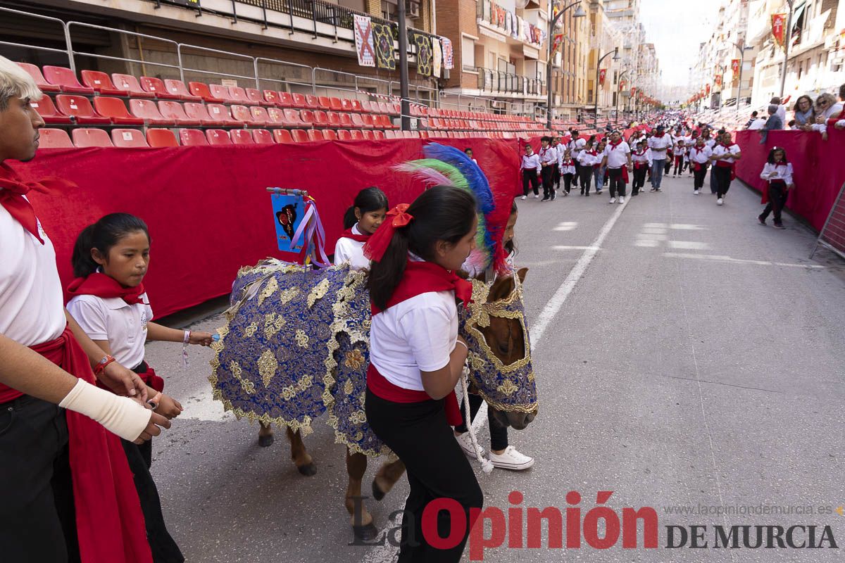 Fiestas de Caravaca | Desfile infantil del Bando de los Caballos del Vino