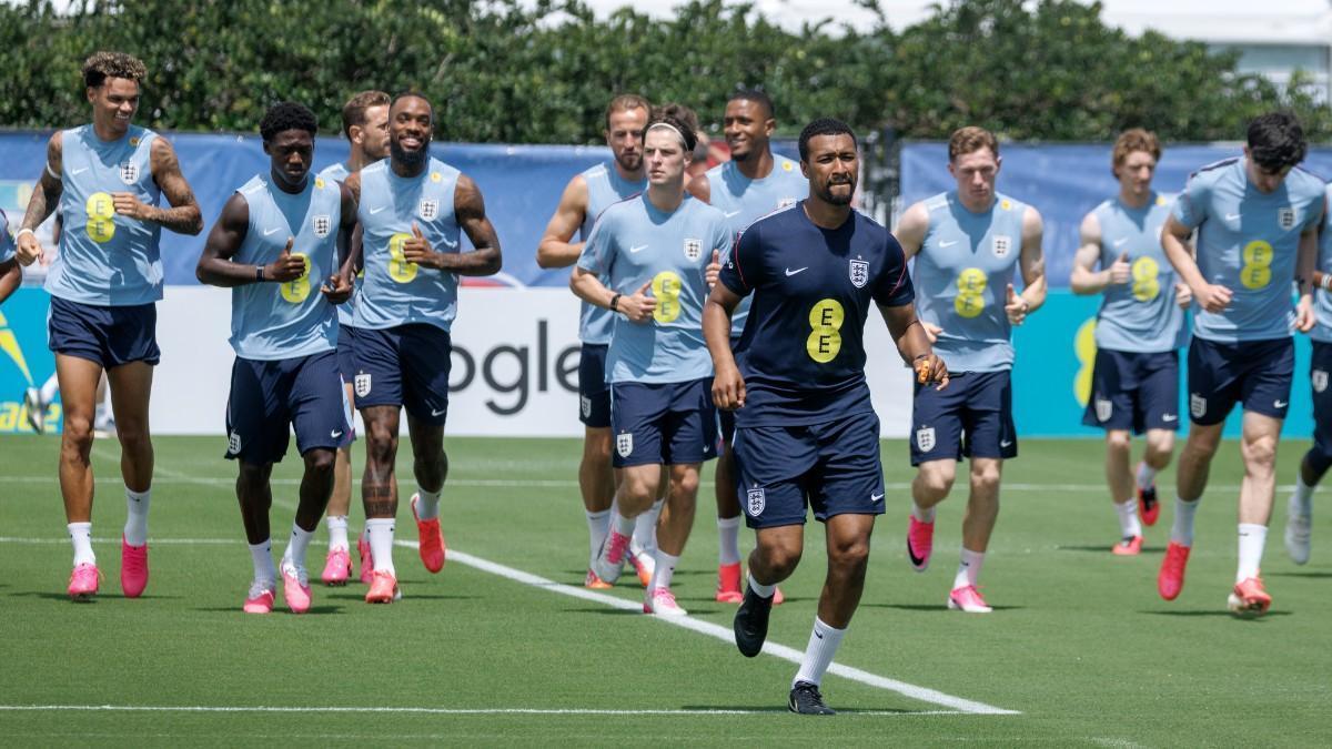 La selección inglesa, en la concentración de Estados Unidos previa al Mundial