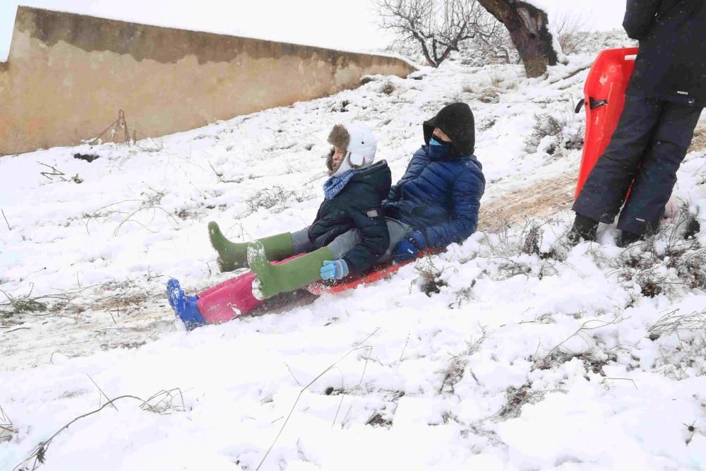 Nieve en Coy, Lorca