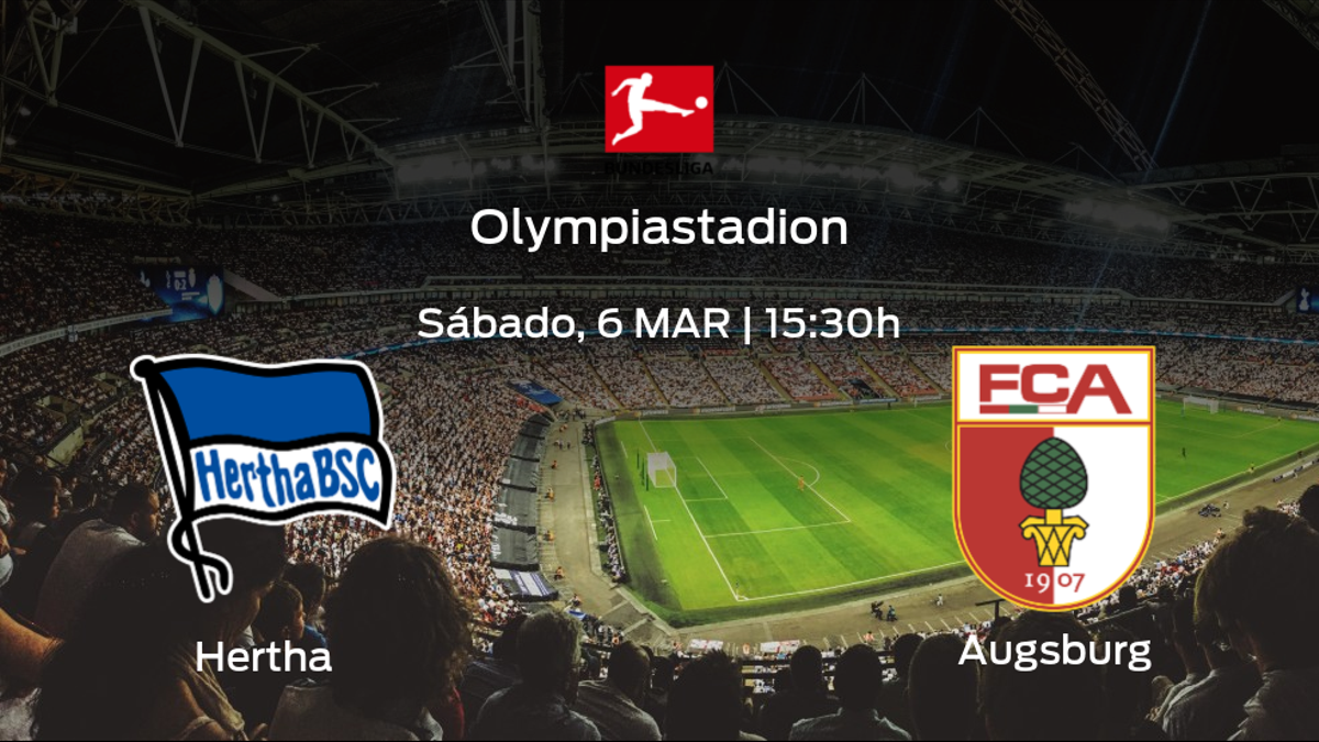 Previa del encuentro: el Hertha Berlín recibe al FC Augsburg