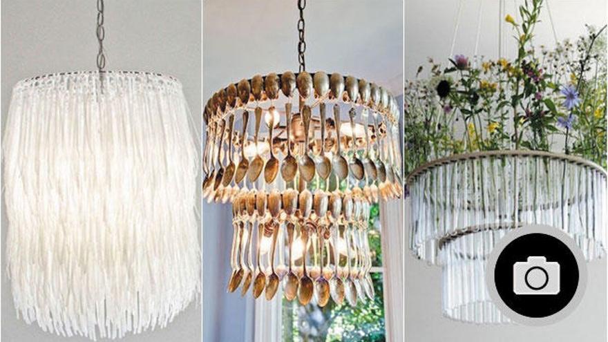 Las 10 lámparas más originales y baratas para hacer tú mismo