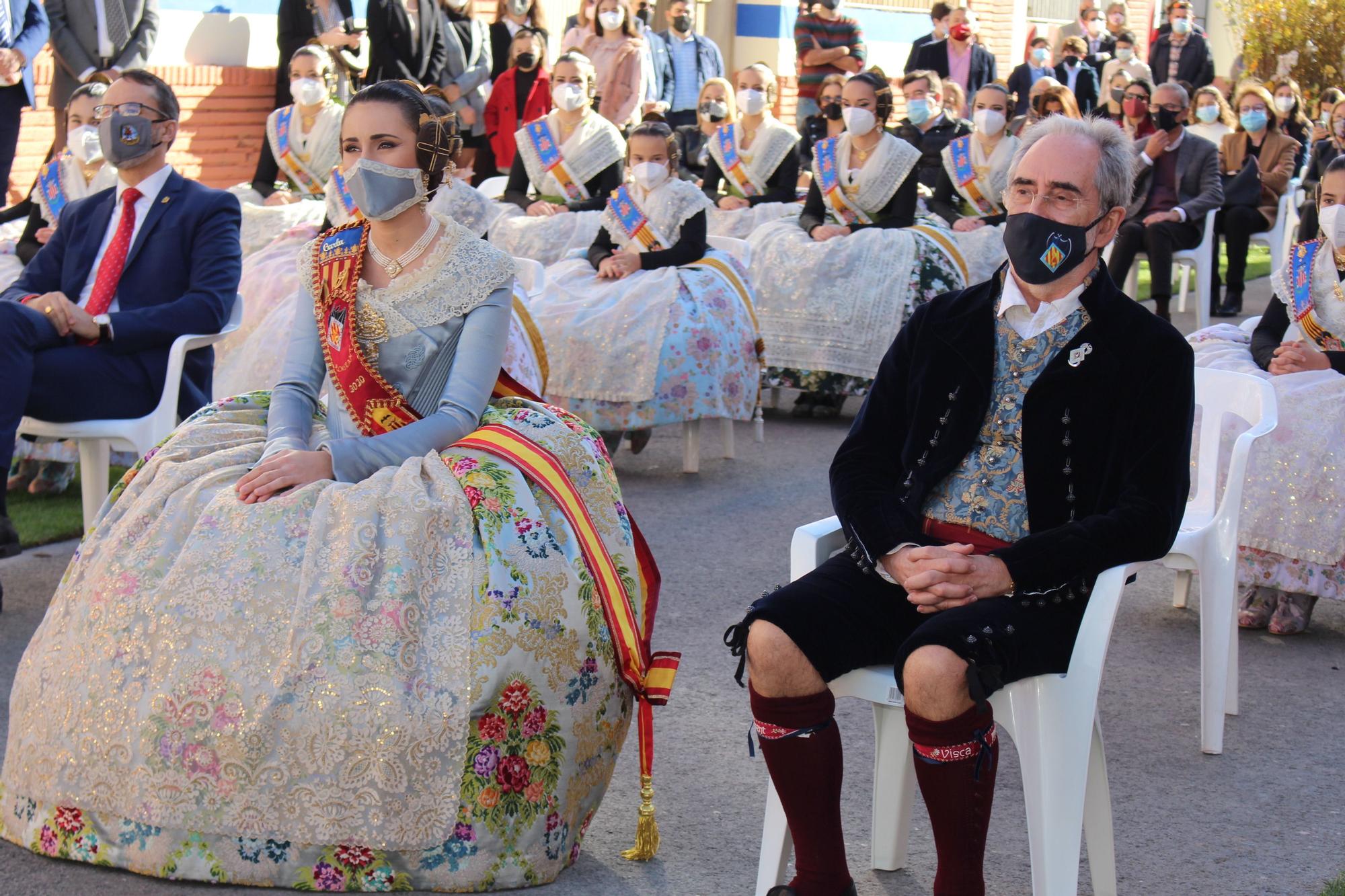 Homenaje a los "ninots indultats" de las Fallas 2020