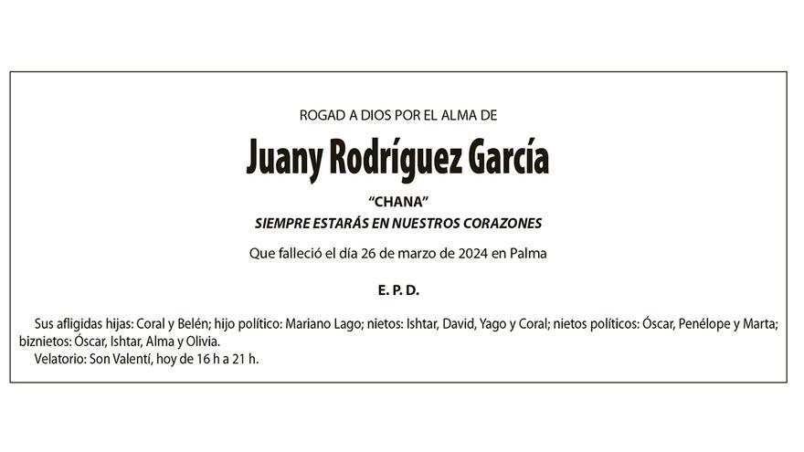 Juany Rodríguez García