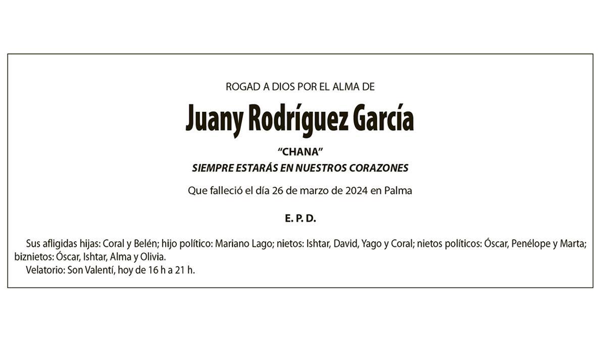 Juany Rodríguez García