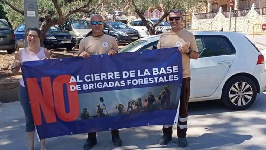 La Canal se moviliza contra el cierre de  5 de sus 7 bases de brigadas forestales