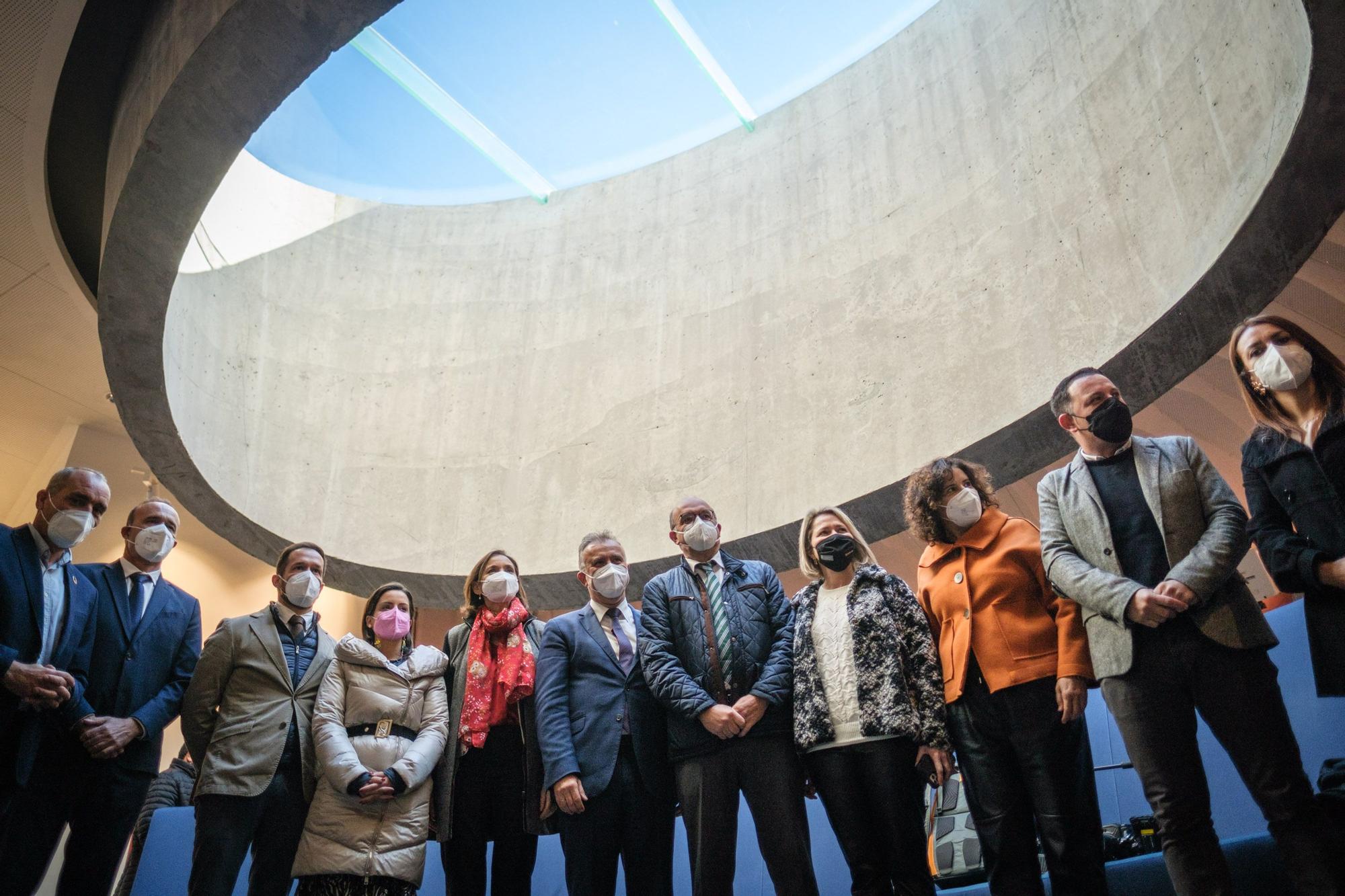 Inauguración del centro de interpretación en el Roque de los Muchachos, en La Palma (19/12/2021)