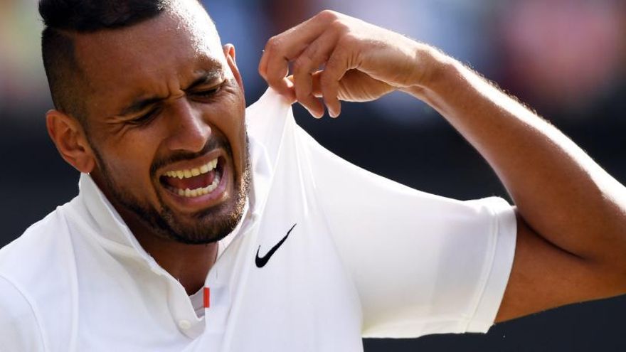 Kyrgios, multado con 100.000 dólares por sus &#039;shows&#039;