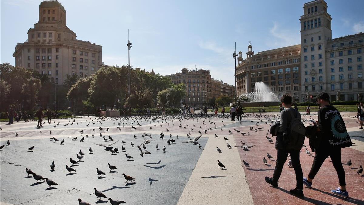 Plaza Catalunya