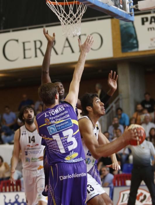 Partido del play-off de ascenso a ACB entre el Palencia y el Oviedo Baloncesto