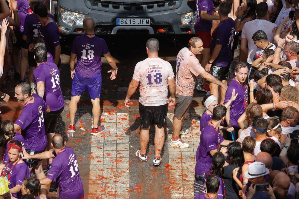 Tomatina de Buñol 2018.