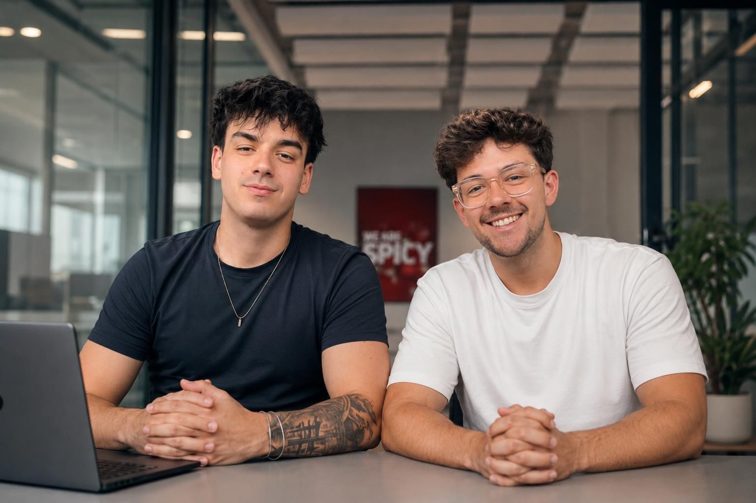 El Guillem Ferrer i el Quim Meléndez, Co-Fundadors de We Are Spicy