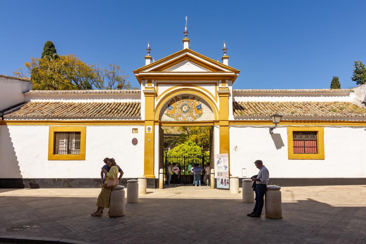Palacio de las Dueñas y jardines en Sevilla