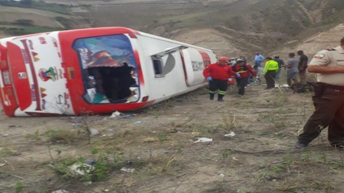 accidente ecuador autobús