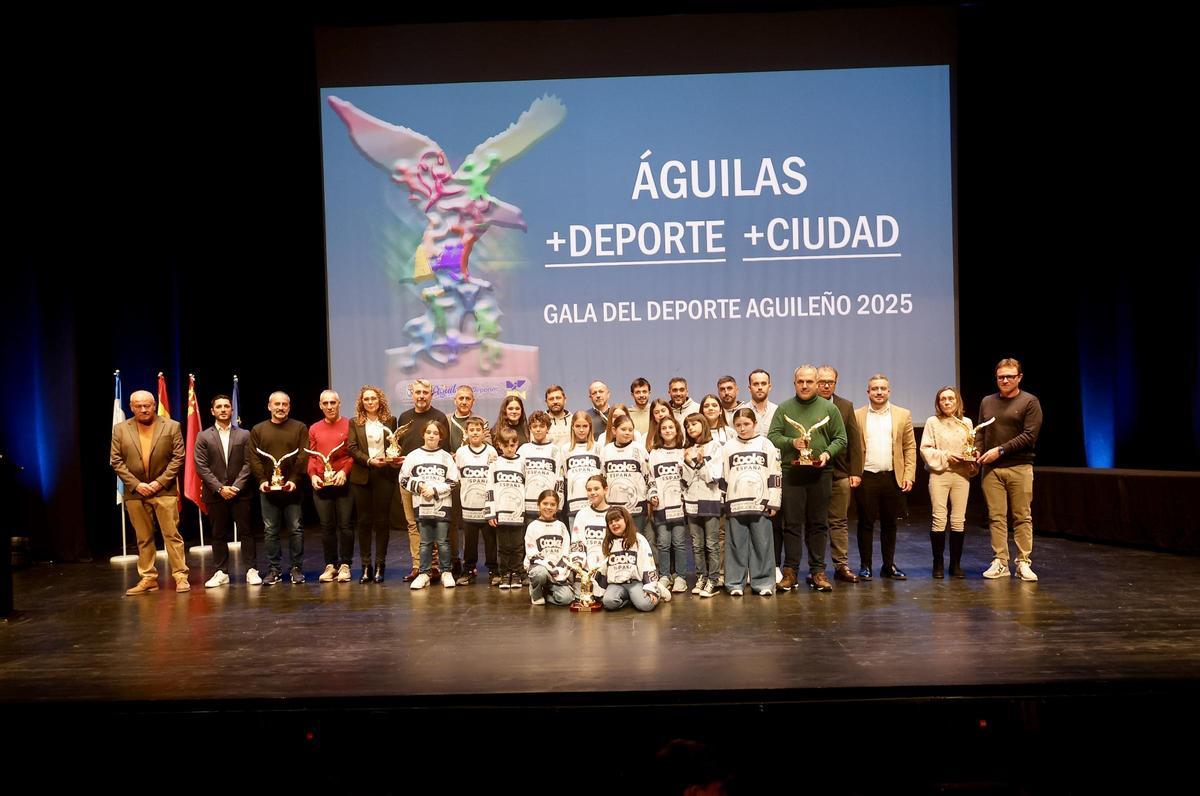 Premiados en la Gala del Deporte Aguileño de 2025