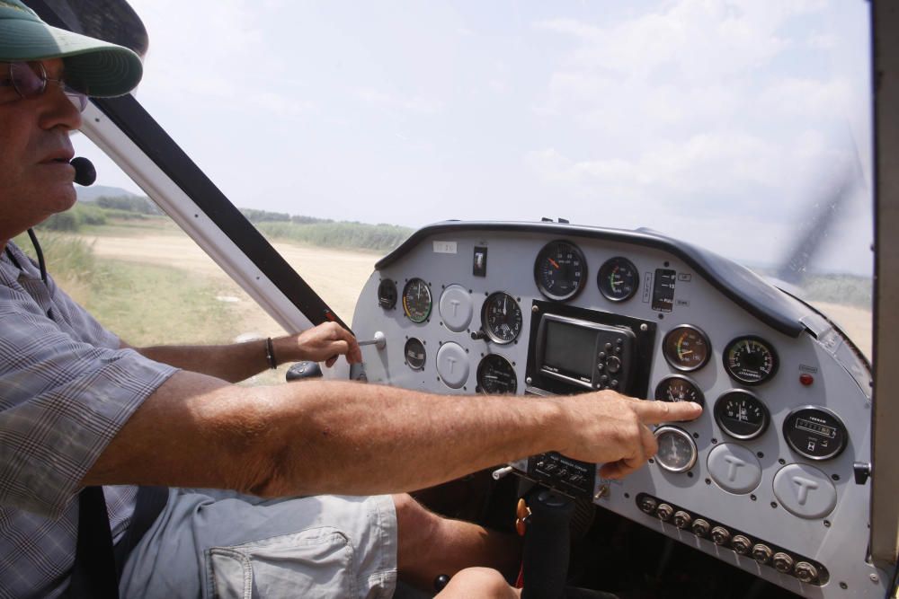 El Baix Ter des de l''aire