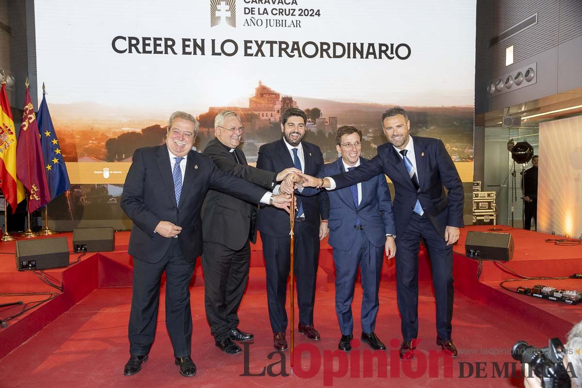 Así ha sido la presentación del Año Jubilar de Caravaca en Madrid