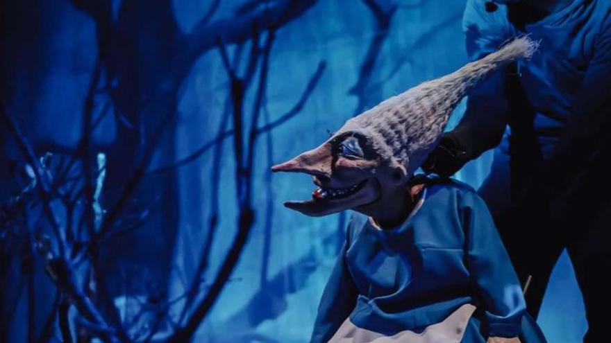 Un momento de "La Bruja Rechinadientes"