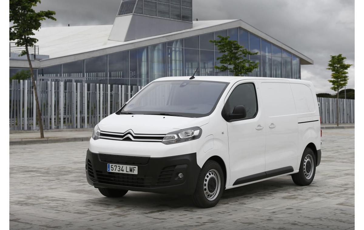 La Citroën Jumpy, una de las K0