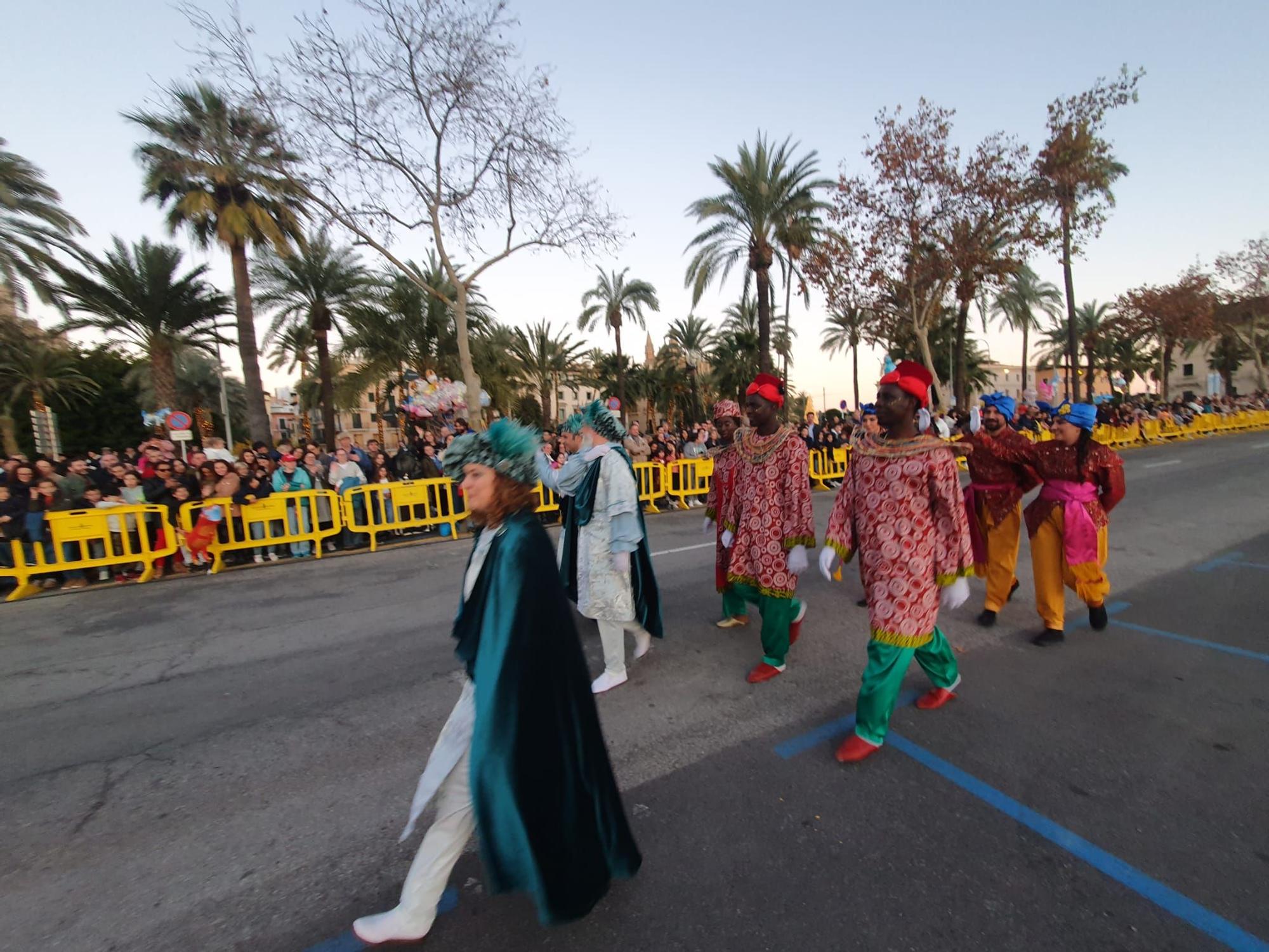 Desembarco de los Reyes Magos en Palma