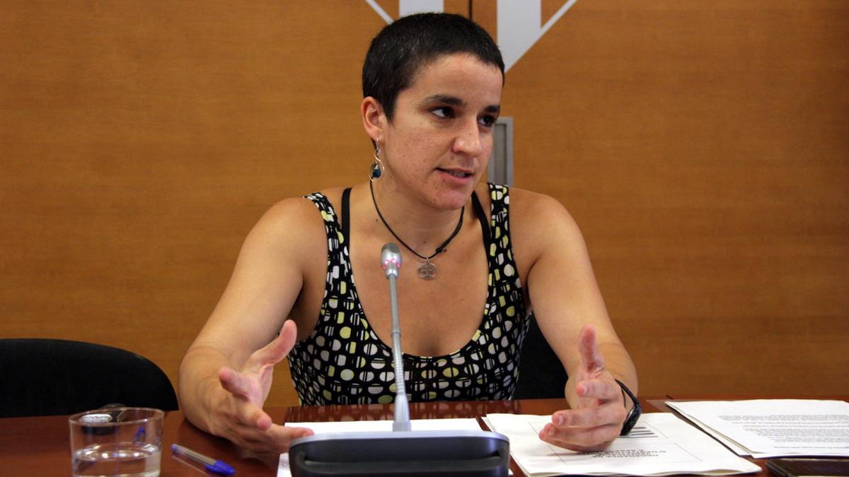 La teniente de alcalde de Territorio y concejal de Vivienda, Glòria Rubio.
