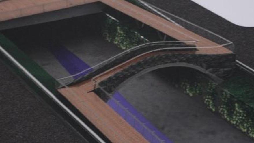 Imatge virtual del projecte del nou pont.