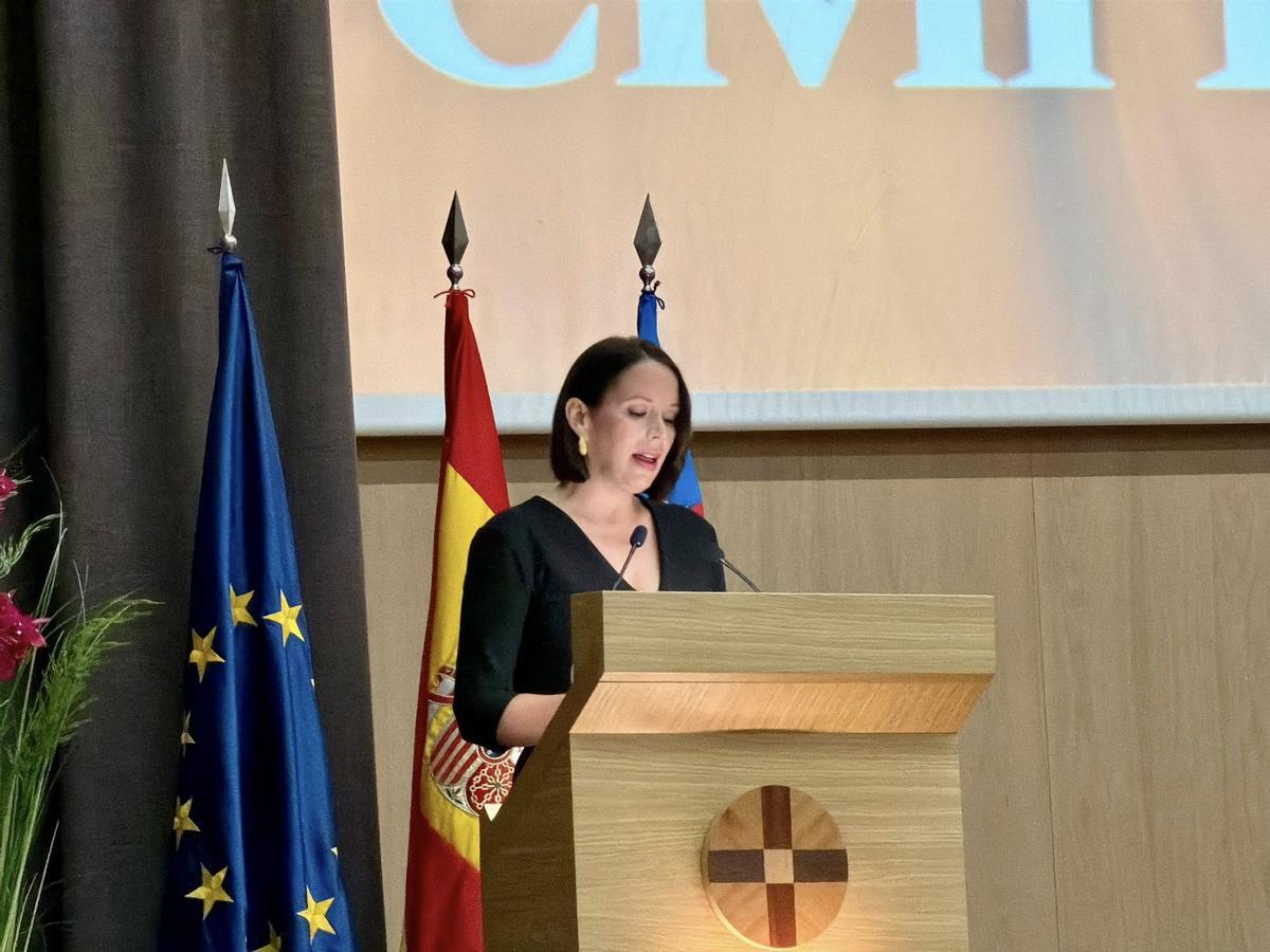 En uno de sus último actos, durante las jornadas nacionales de protección civil.