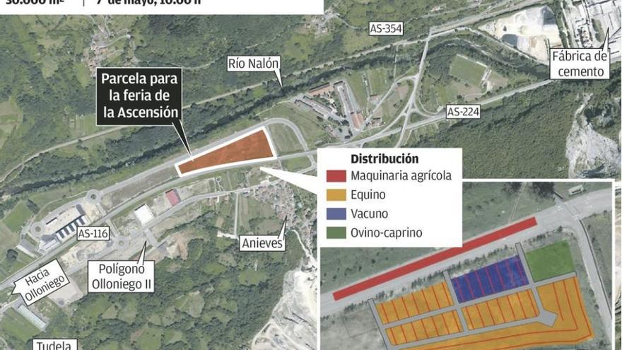 El ferial de la Ascensión servirá para acoger actos todo el año