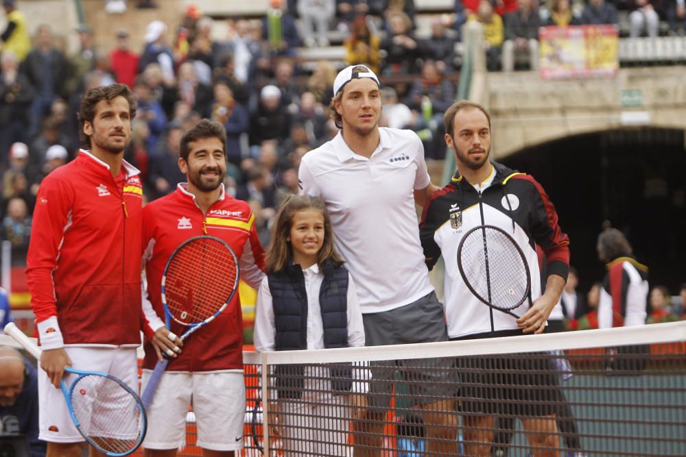 Partido de dobles España-Alemania