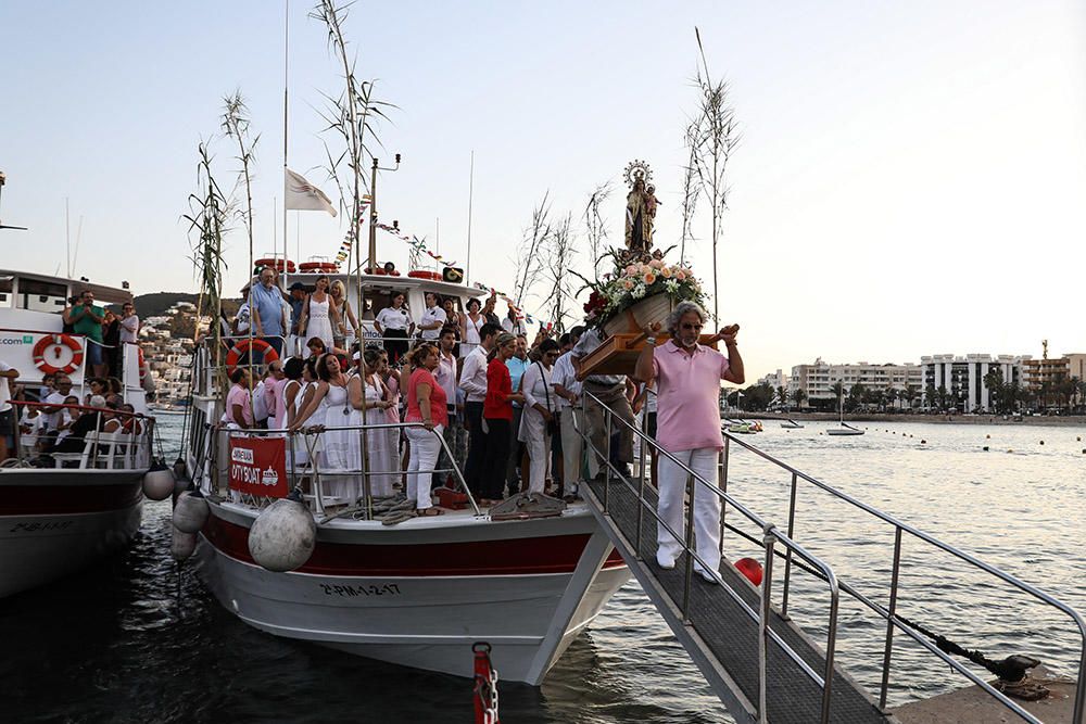 Procesión de la Virgen del Carmen de Santa Eulària