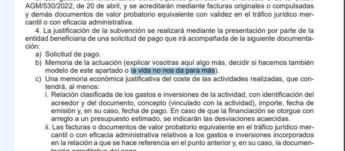 «La vida no dona per més»: l’errata al BOE d’Aragó que sembla una broma