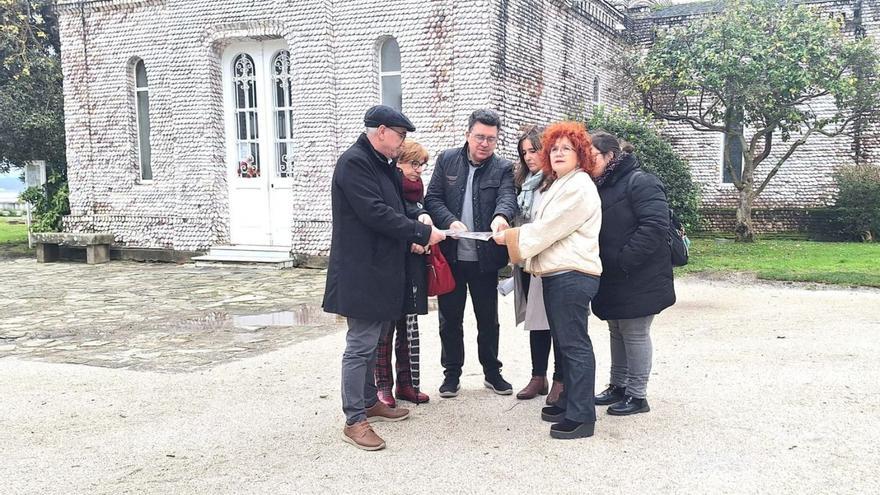 Los dirigentes nacionalistas, ayer en A Toxa. | FdV