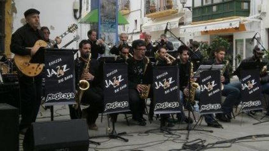 La Eivissa Jazz Big Band en concierto.