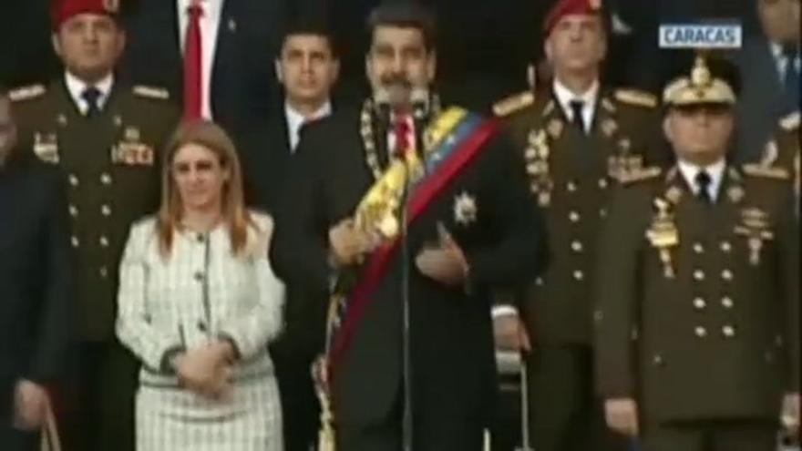 Maduro, objetivo de un ataque con drones explosivos