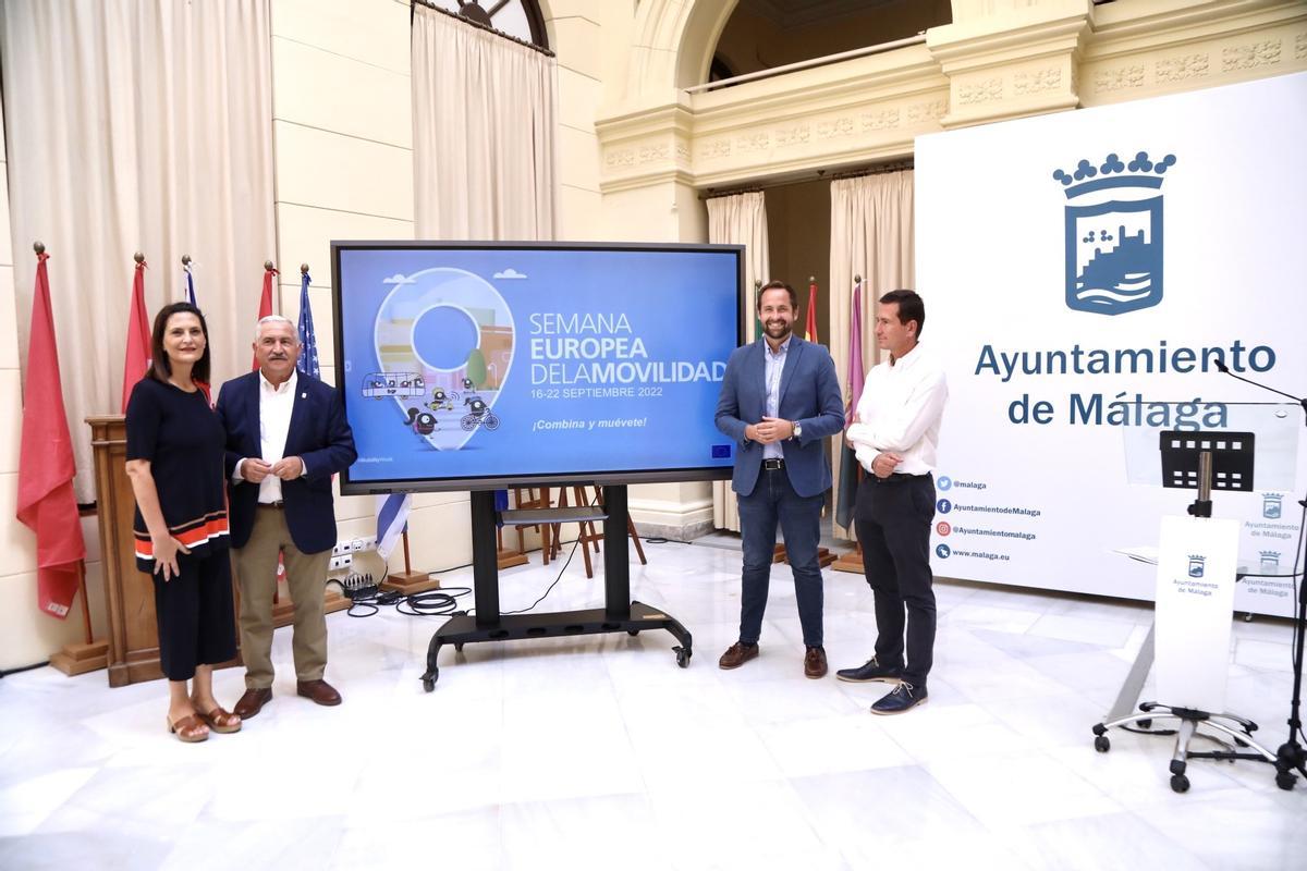 Presentación de la Semana Europea de la Movilidad en Málaga