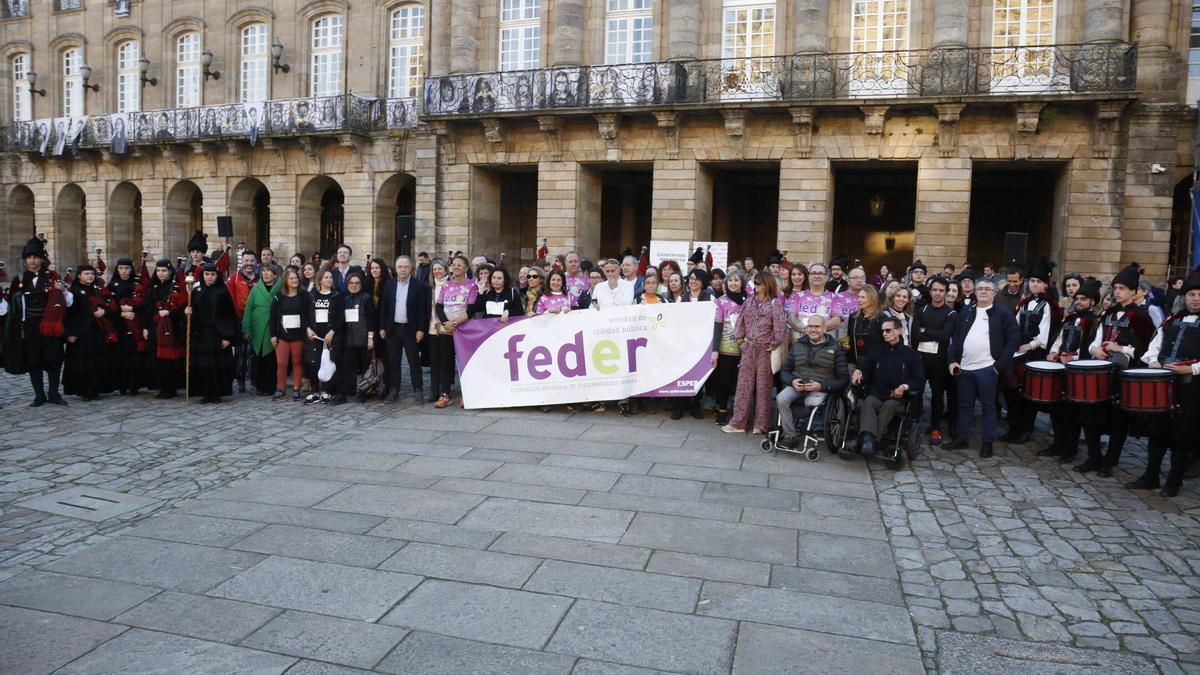 Acto de visibilización por el Día Mundial de las Enfermedades Raras