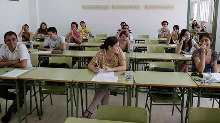 Las últimas oposiciones docentes se celebraron en 2011.