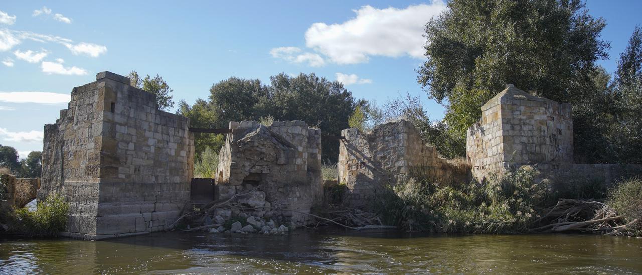 Las aceñas de Gijón, en riesgo de derrumbe