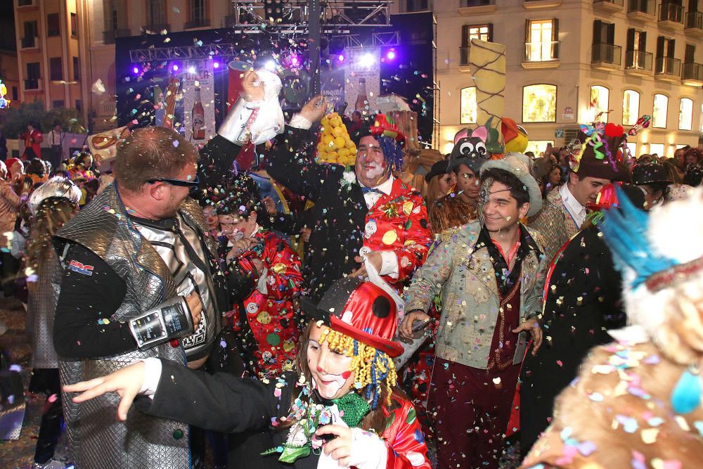 Sábado de carnaval en Málaga